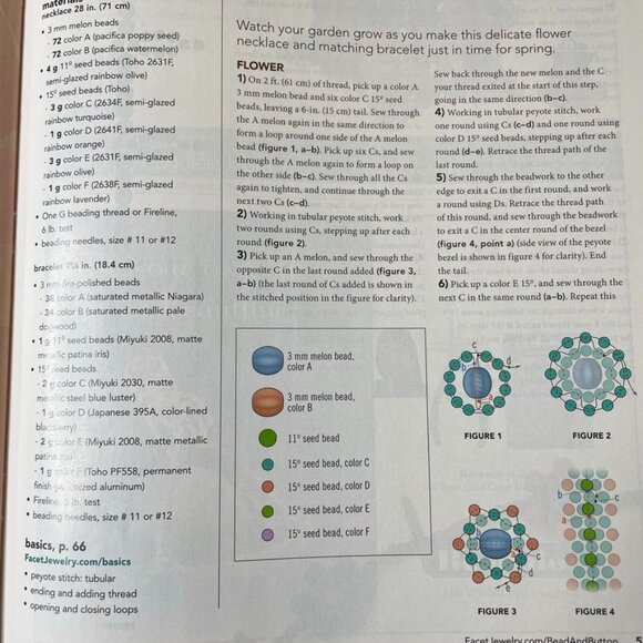 Bead & Button Magazine Jewelry Crafting Book u April 2018 Issue 144 Use your Loo - Picture 7 of 7